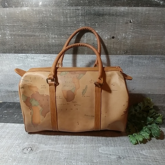 Gitano Handbags - Vintage 80's Gitano maps speedy bag